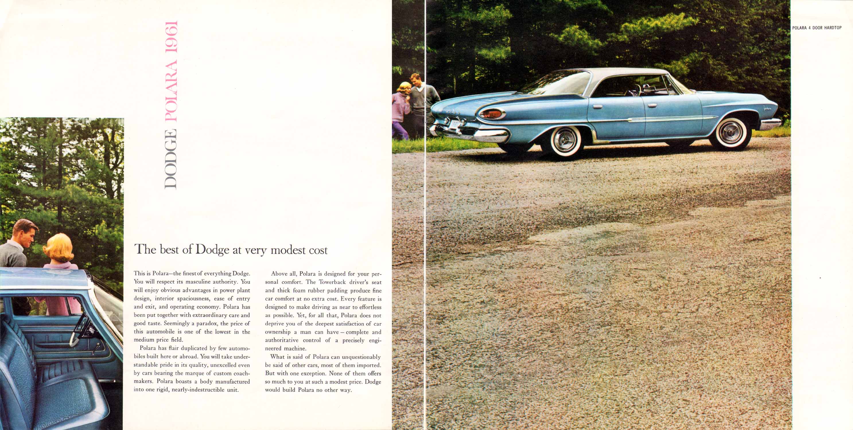 1961 Dodge Dart And Polara Prestige Brochure Page 9